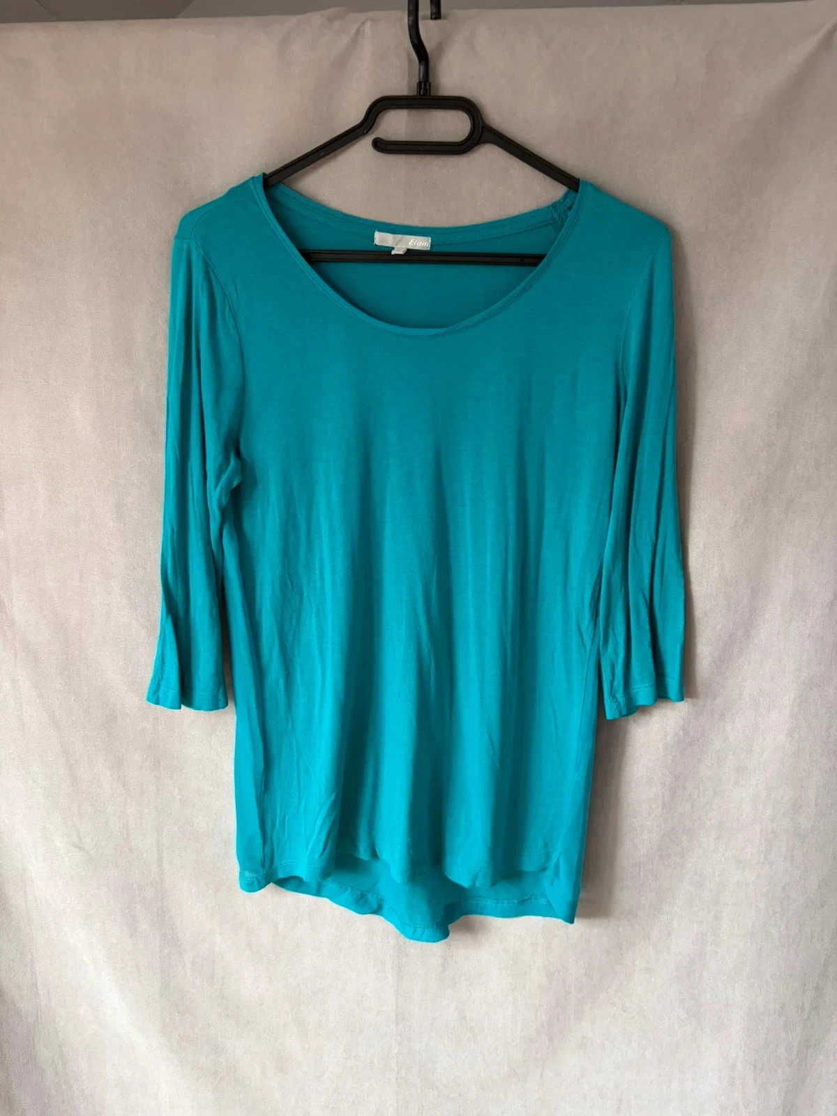 Blouse verte/ turquoise étam taille M